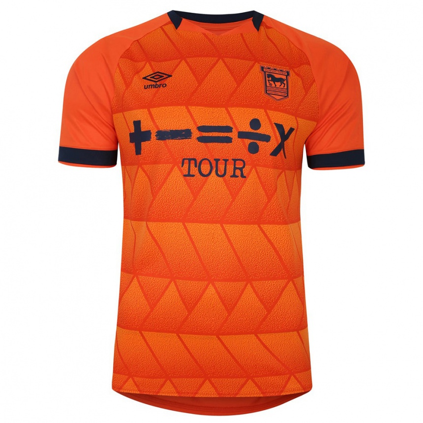 Men Football Sarah Quantrill #1 Orange Away Jersey 2023/24 T-Shirt Canada