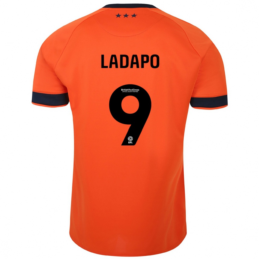 Homme Football Maillot Freddie Ladapo #9 Orange Tenues Extérieur 2023/24 Canada