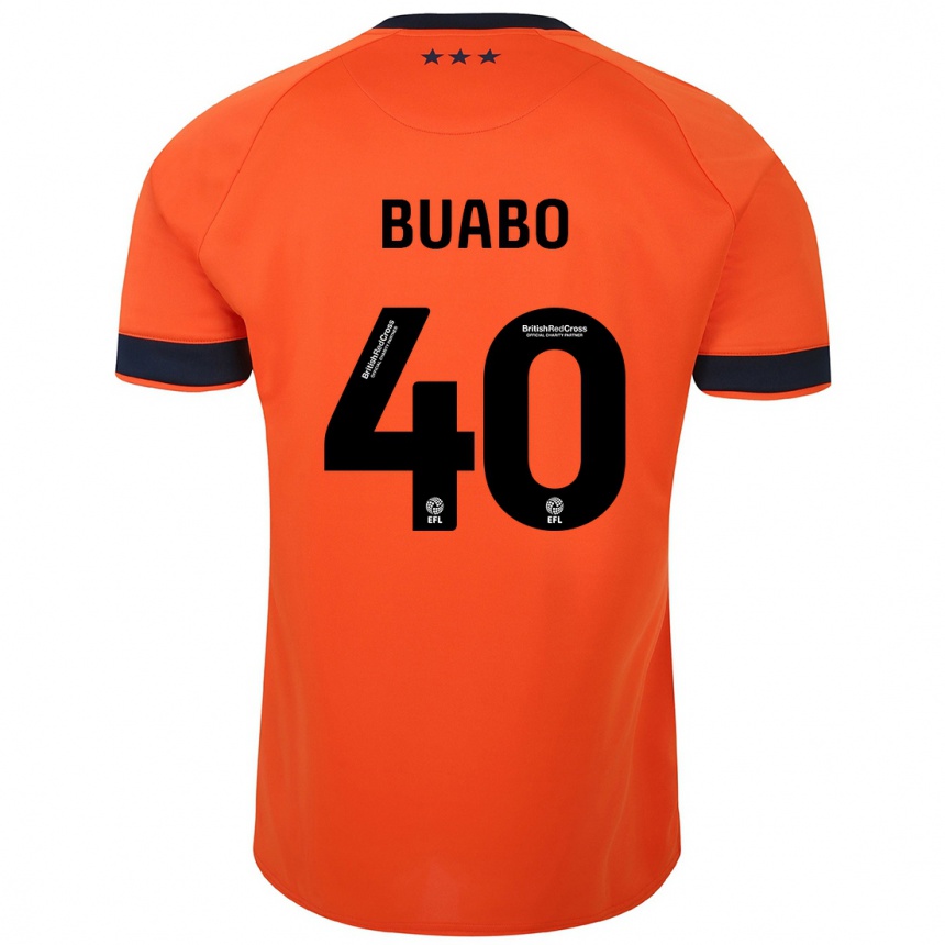 Homme Football Maillot Gerard Buabo #40 Orange Tenues Extérieur 2023/24 Canada