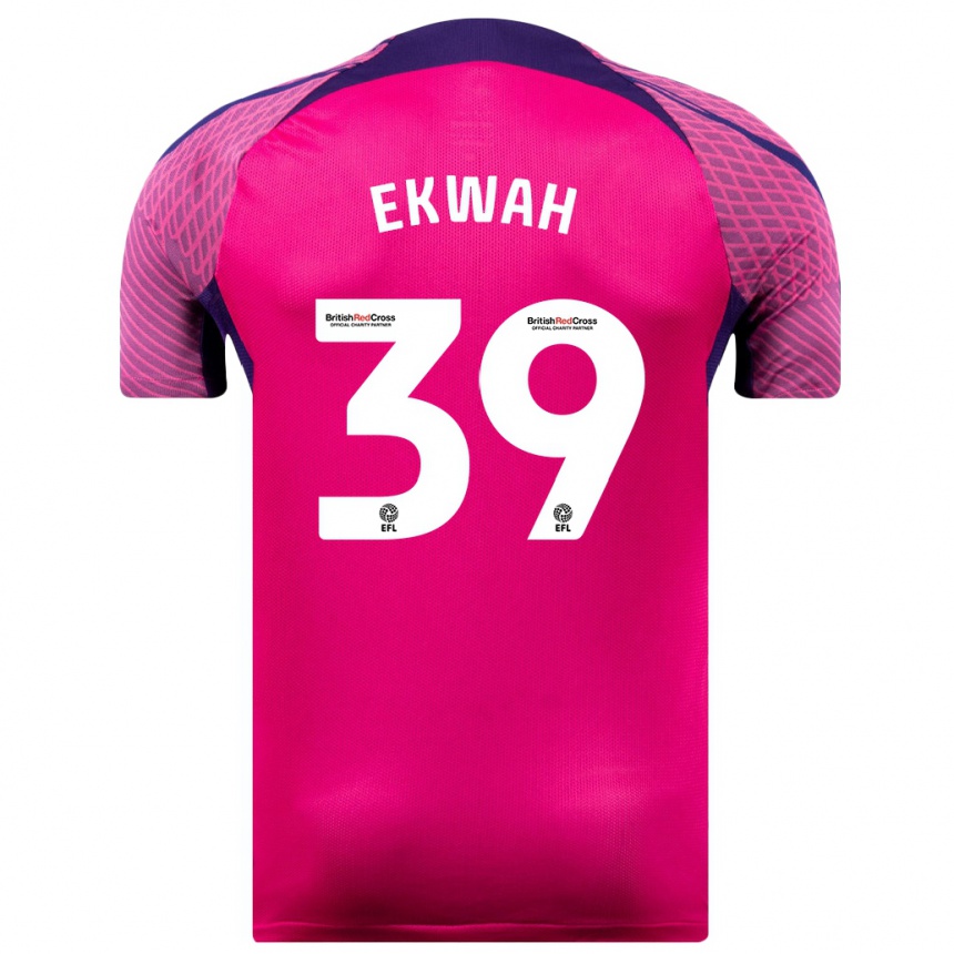 Homme Football Maillot Pierre Ekwah #39 Violet Tenues Extérieur 2023/24 Canada