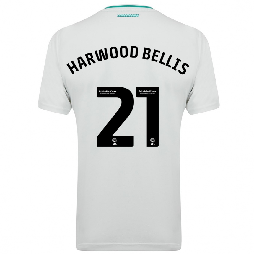 Homme Football Maillot Taylor Harwood-Bellis #21 Blanc Tenues Extérieur 2023/24 Canada