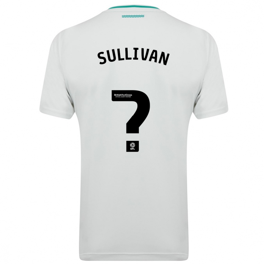 Men Football Cameron Sullivan #0 White Away Jersey 2023/24 T-Shirt Canada