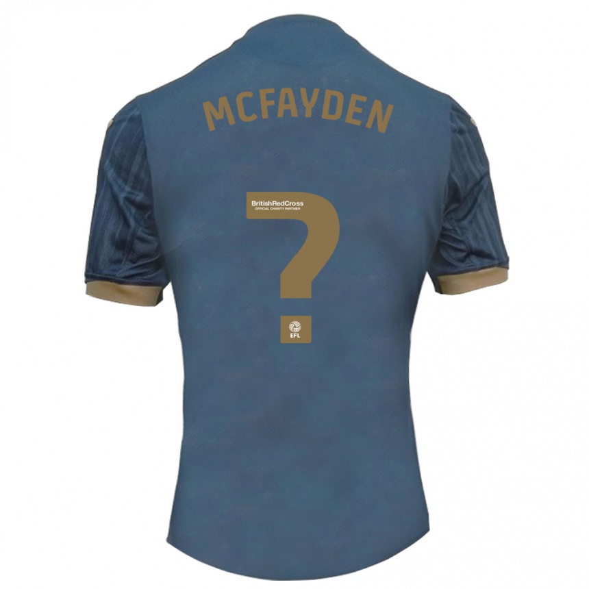 Homme Football Maillot Lincoln Mcfayden #0 Sarcelle Foncée Tenues Extérieur 2023/24 Canada