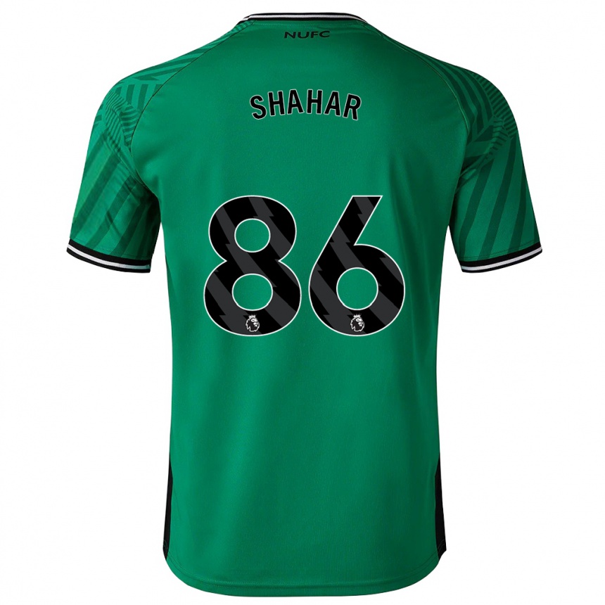 Men Football Leo Shahar #86 Green Away Jersey 2023/24 T-Shirt Canada