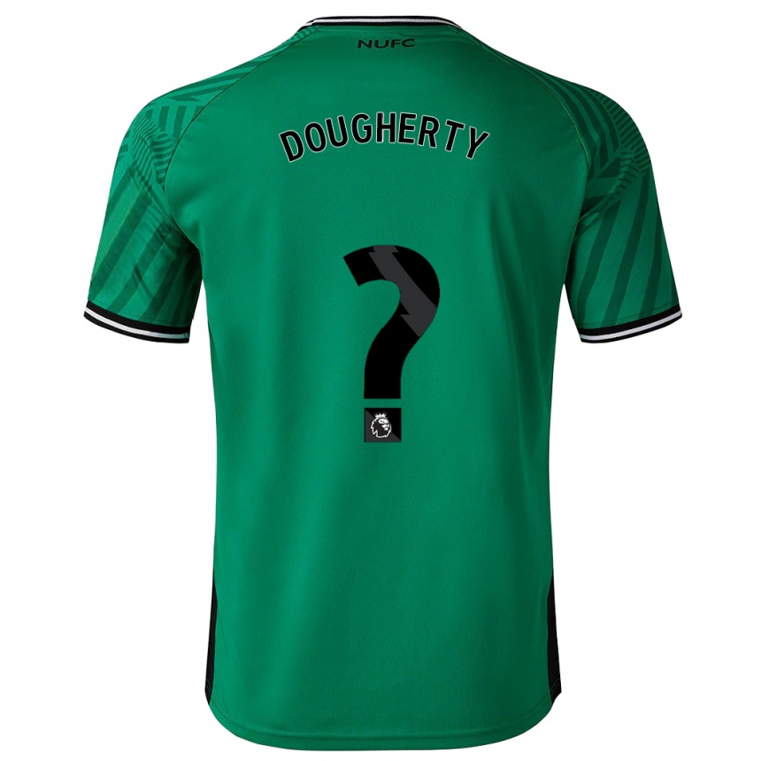 Men Football Ryan Dougherty #0 Green Away Jersey 2023/24 T-Shirt Canada