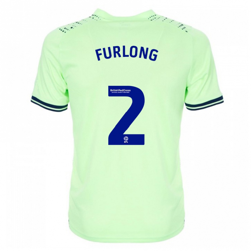 Men Football Darnell Furlong #2 Navy Away Jersey 2023/24 T-Shirt Canada