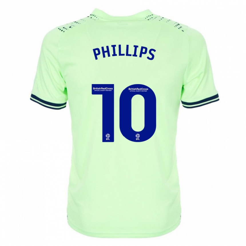 Men Football Matt Phillips #10 Navy Away Jersey 2023/24 T-Shirt Canada