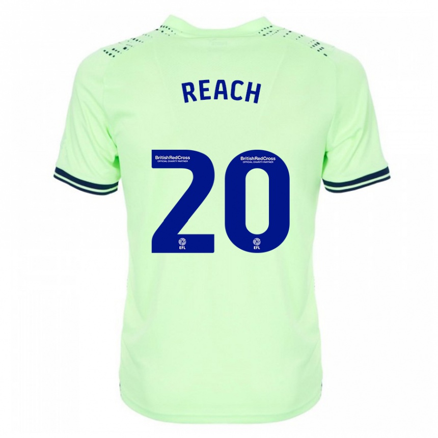 Men Football Adam Reach #20 Navy Away Jersey 2023/24 T-Shirt Canada