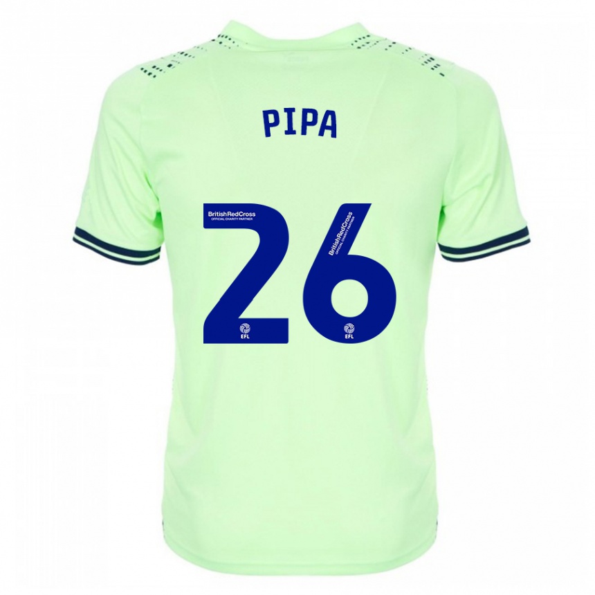 Men Football Pipa #26 Navy Away Jersey 2023/24 T-Shirt Canada