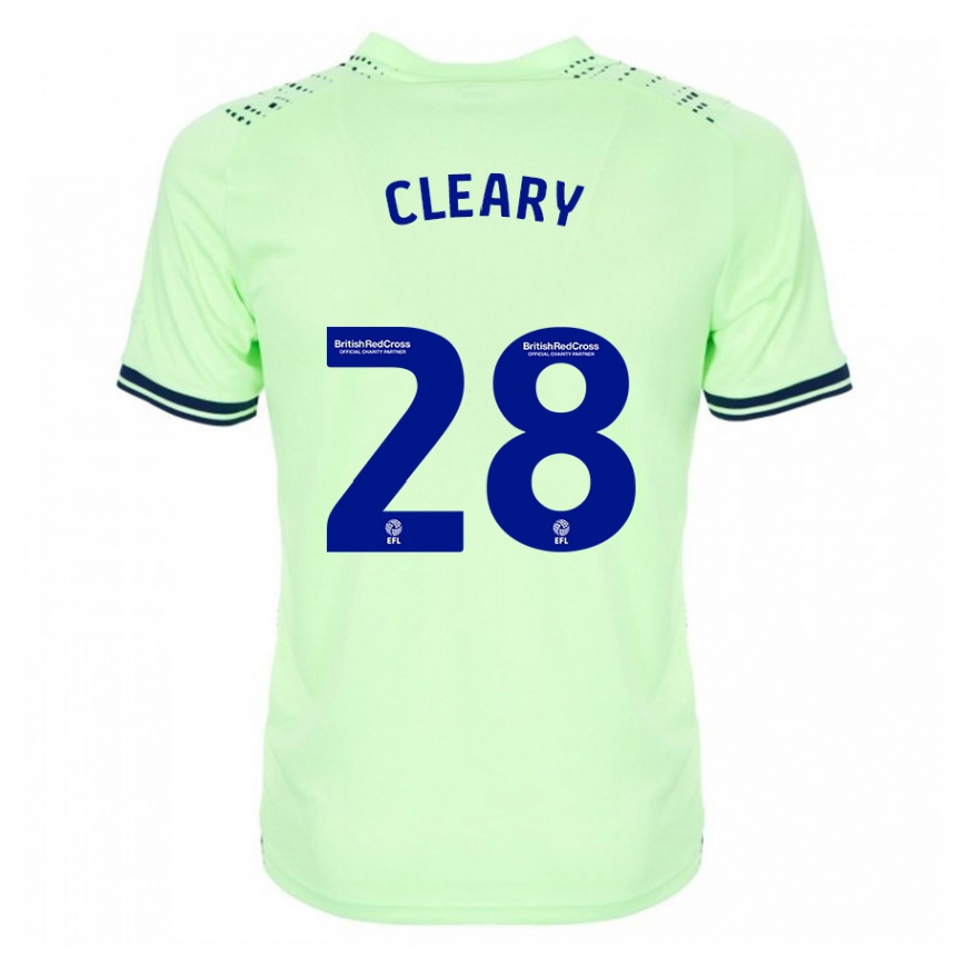 Men Football Reyes Cleary #28 Navy Away Jersey 2023/24 T-Shirt Canada