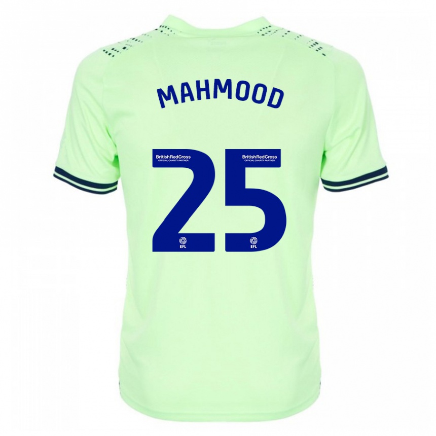 Men Football Mahmood #25 Navy Away Jersey 2023/24 T-Shirt Canada