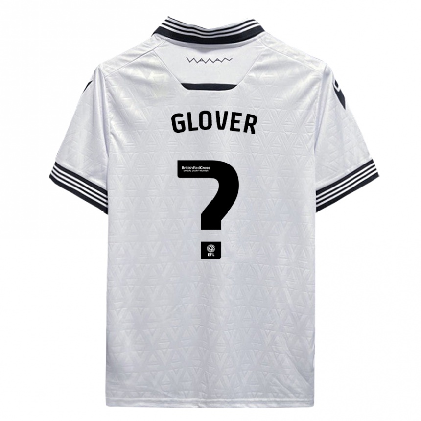 Men Football Jay Glover #0 White Away Jersey 2023/24 T-Shirt Canada