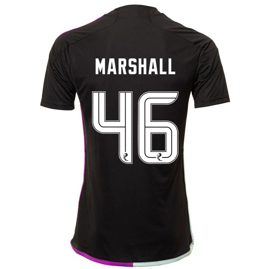 Homme Football Maillot Findlay Marshall #46 Noir Tenues Extérieur 2023/24 Canada