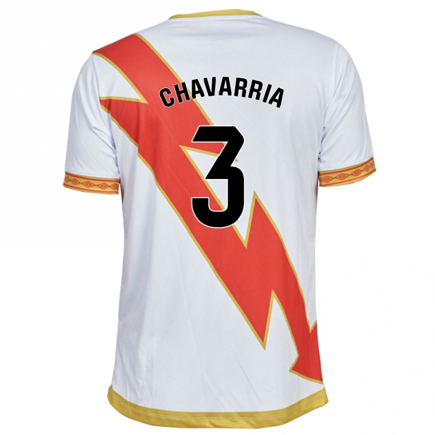 Women Football Pep Chavarría #3 White Home Jersey 2023/24 T-Shirt Canada