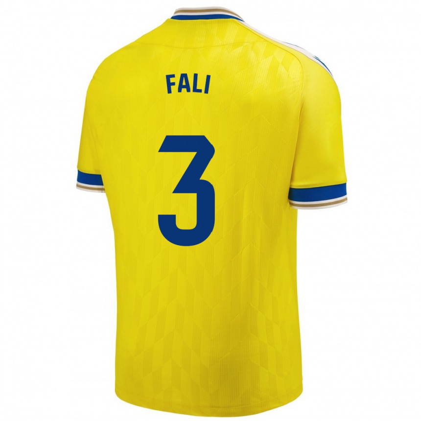 Women Football Fali #3 Yellow Home Jersey 2023/24 T-Shirt Canada