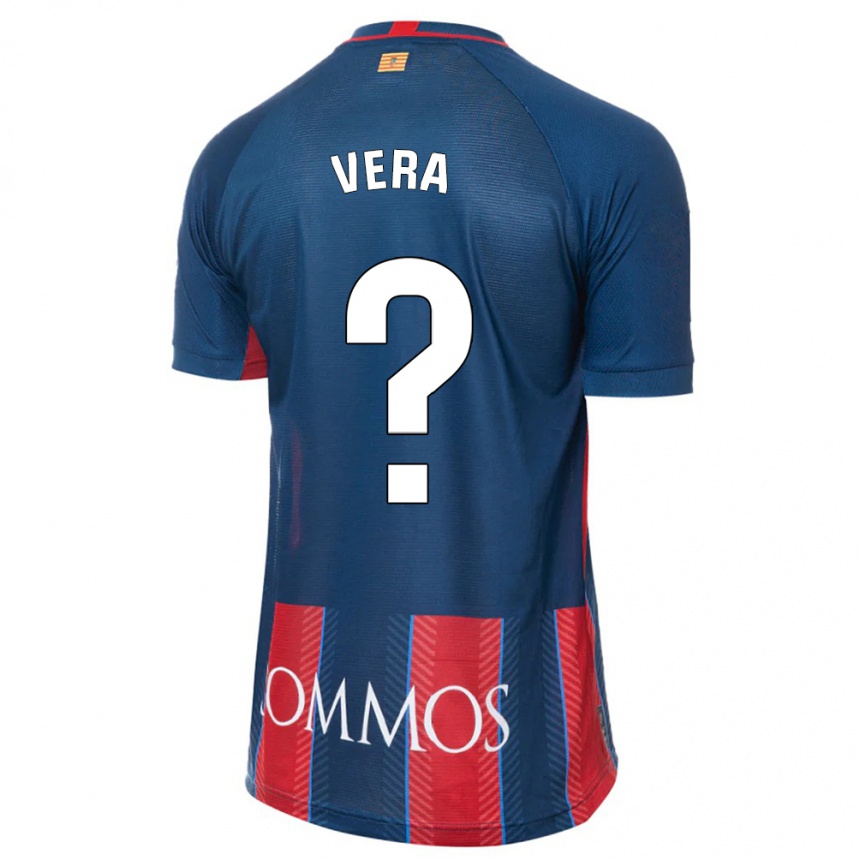 Femme Football Maillot Ángel Vera #0 Marin Tenues Domicile 2023/24 Canada