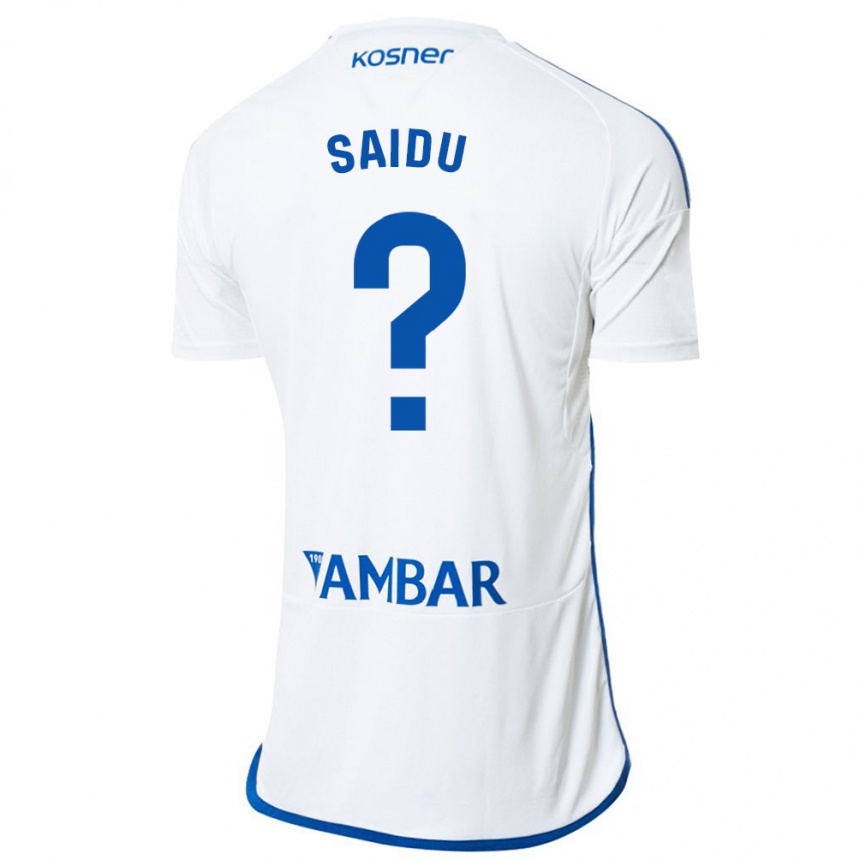 Femme Football Maillot Yussif Saidu #0 Blanc Tenues Domicile 2023/24 Canada