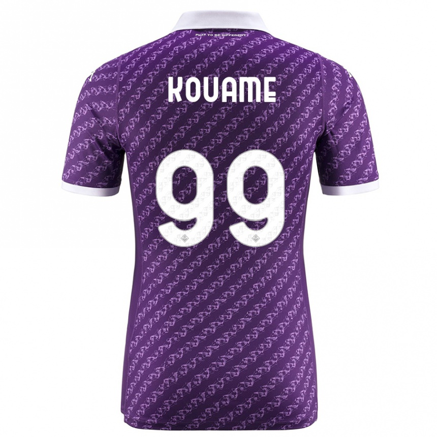 Women Football Christian Kouamé #99 Violet Home Jersey 2023/24 T-Shirt Canada