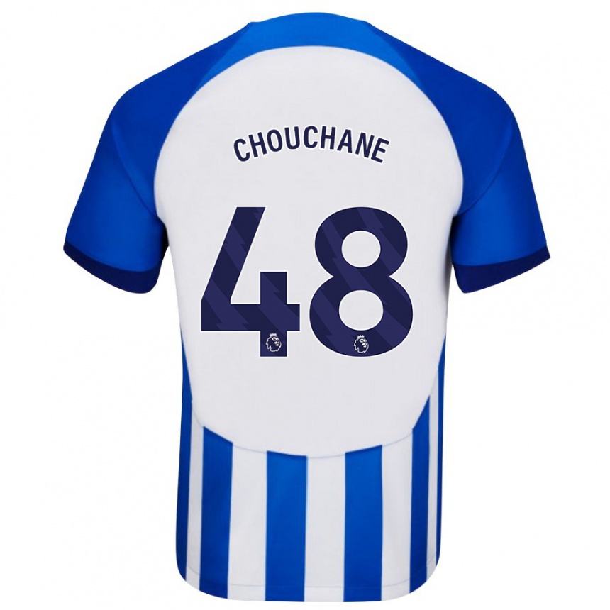 Femme Football Maillot Samy Chouchane #48 Bleu Tenues Domicile 2023/24 Canada