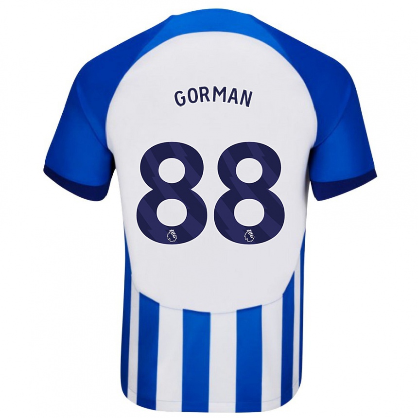 Women Football Ronnie Gorman #88 Blue Home Jersey 2023/24 T-Shirt Canada