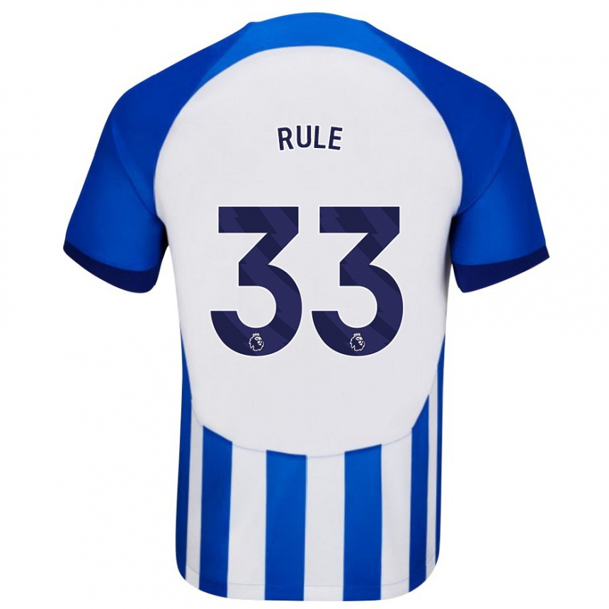 Women Football Charlize Jayde Rule #33 Blue Home Jersey 2023/24 T-Shirt Canada