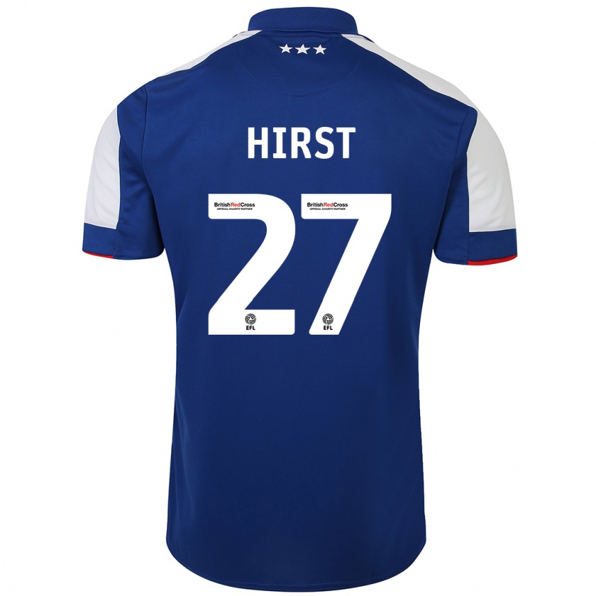 Women Football George Hirst #27 Blue Home Jersey 2023/24 T-Shirt Canada