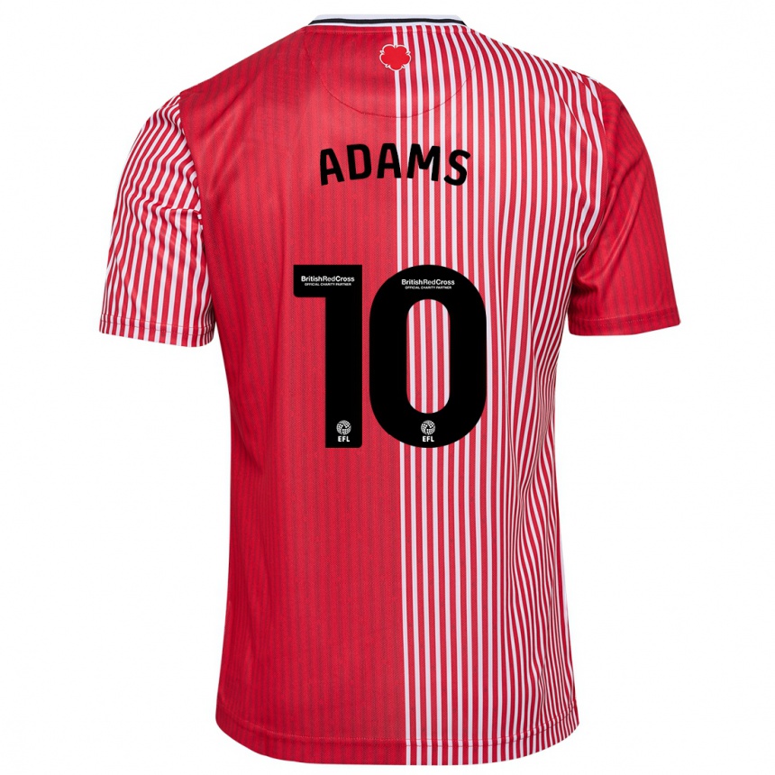 Women Football Ché Adams #10 Red Home Jersey 2023/24 T-Shirt Canada