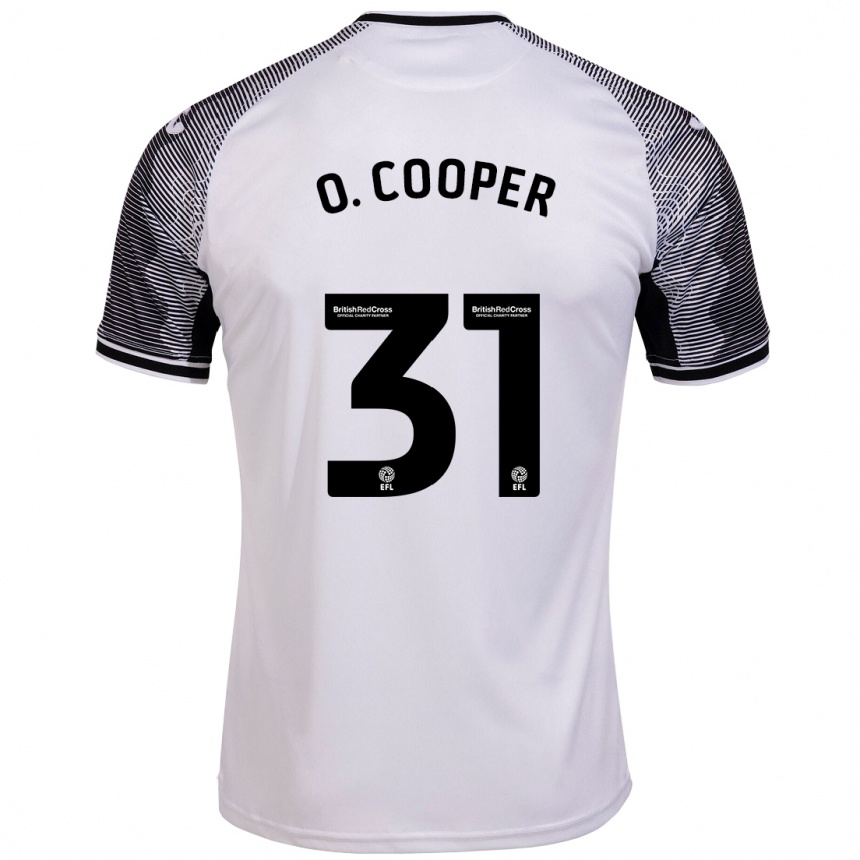 Femme Football Maillot Oliver Cooper #31 Blanc Tenues Domicile 2023/24 Canada