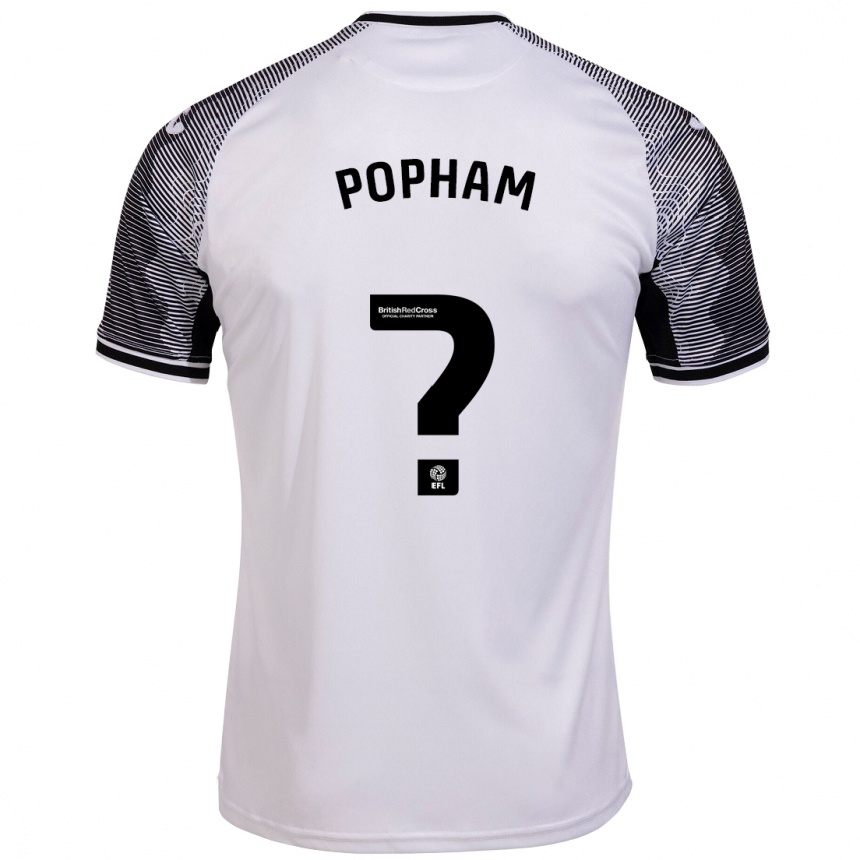 Women Football Brogan Popham #0 White Home Jersey 2023/24 T-Shirt Canada