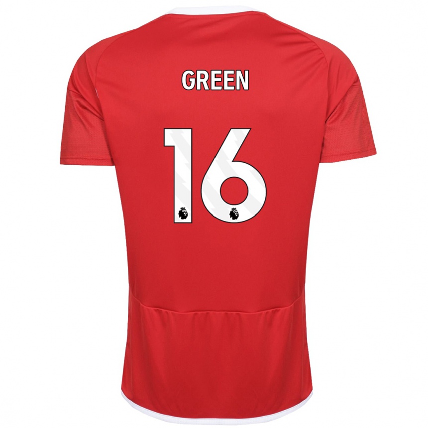 Femme Football Maillot Mollie Green #16 Rouge Tenues Domicile 2023/24 Canada