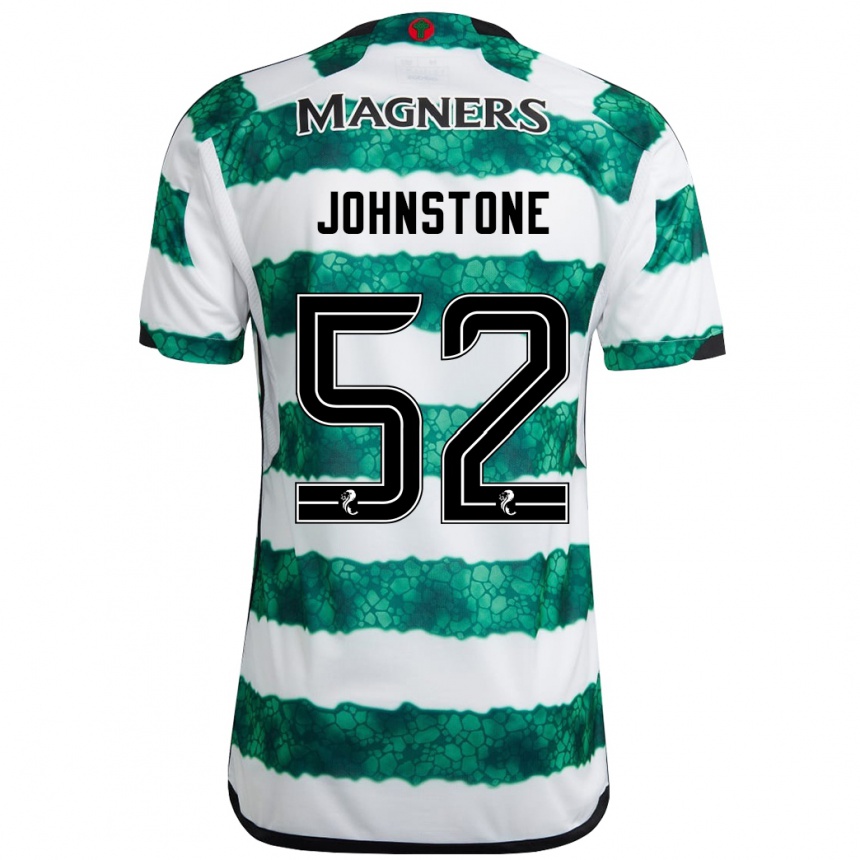 Women Football Rachael Johnstone #52 Green Home Jersey 2023/24 T-Shirt Canada