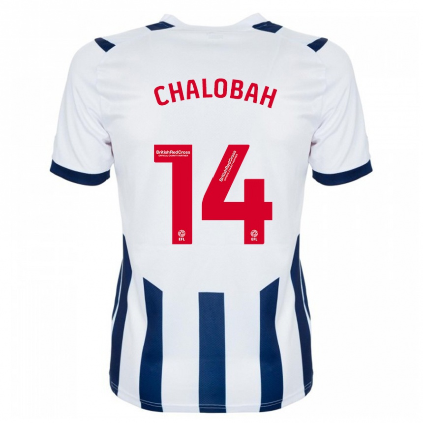 Women Football Nathaniel Chalobah #14 White Home Jersey 2023/24 T-Shirt Canada