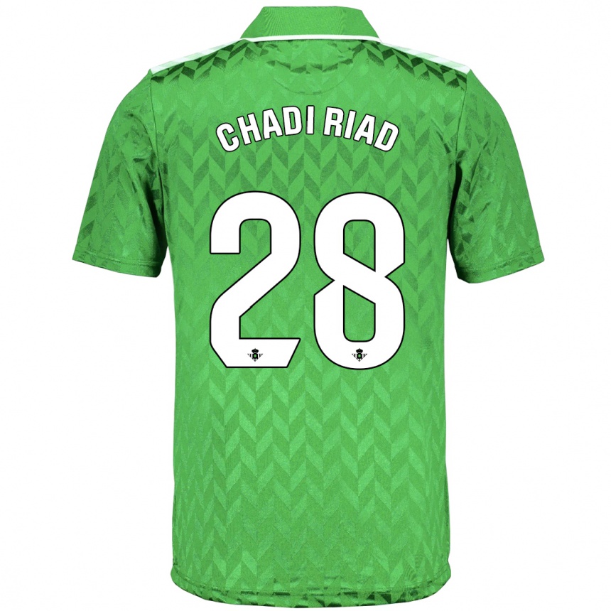 Women Football Chadi Riad #28 Green Away Jersey 2023/24 T-Shirt Canada