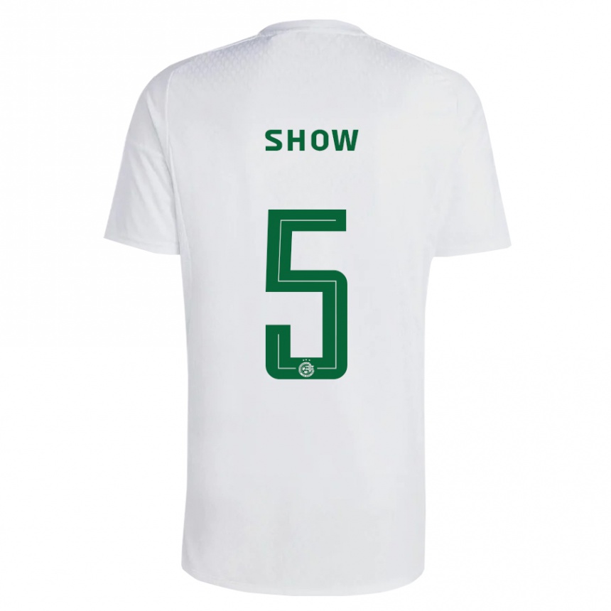 Women Football Show #5 Green Blue Away Jersey 2023/24 T-Shirt Canada