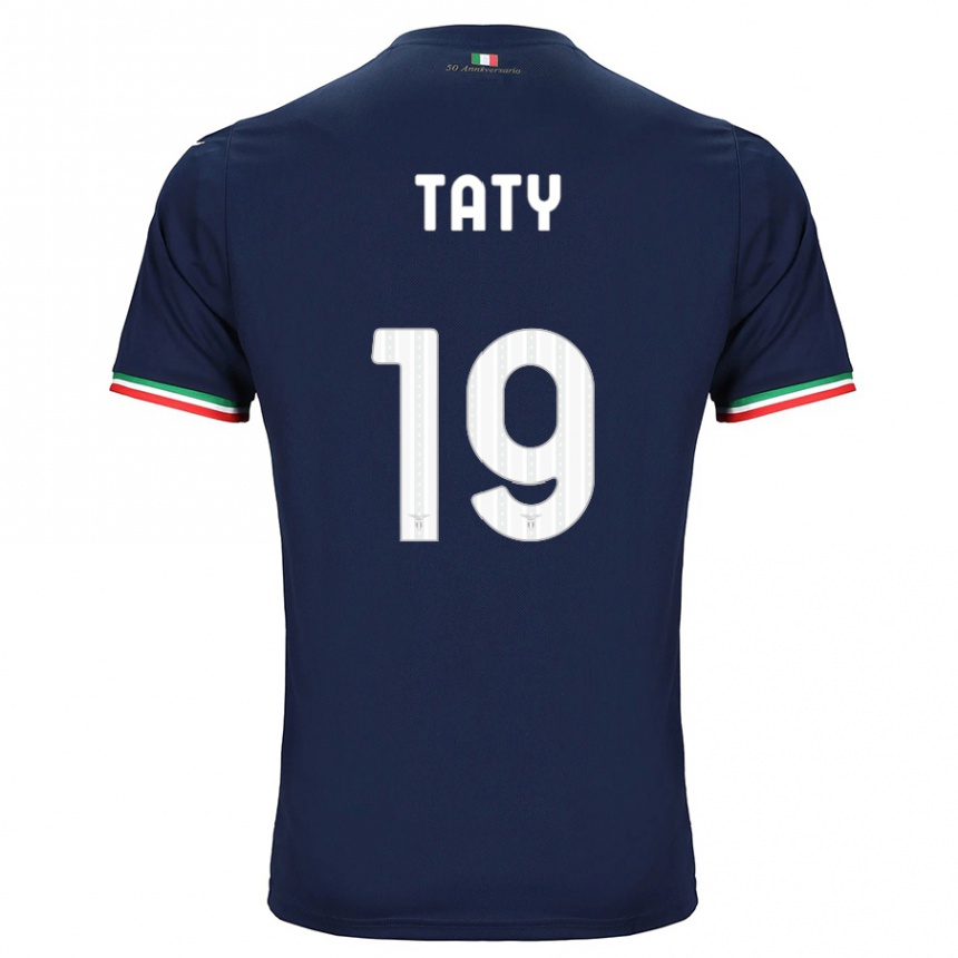 Women Football Taty Castellanos #19 Navy Away Jersey 2023/24 T-Shirt Canada