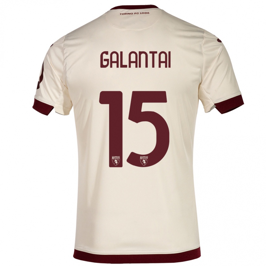 Femme Football Maillot Tamás Galántai #15 Champenois Tenues Extérieur 2023/24 Canada