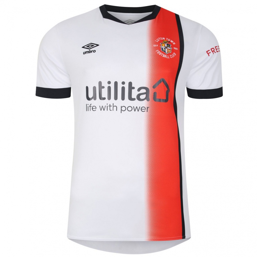 Women Football Oliver Lynch #0 White Away Jersey 2023/24 T-Shirt Canada