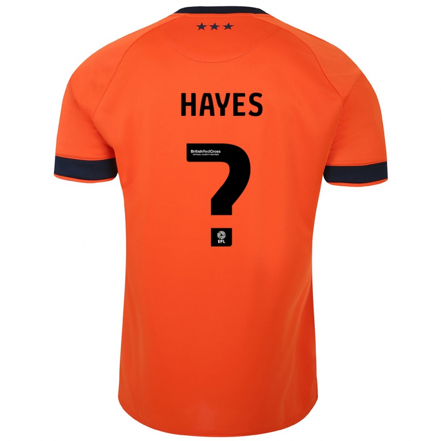 Women Football Nick Hayes #0 Orange Away Jersey 2023/24 T-Shirt Canada