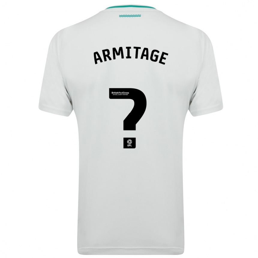 Women Football Will Armitage #0 White Away Jersey 2023/24 T-Shirt Canada