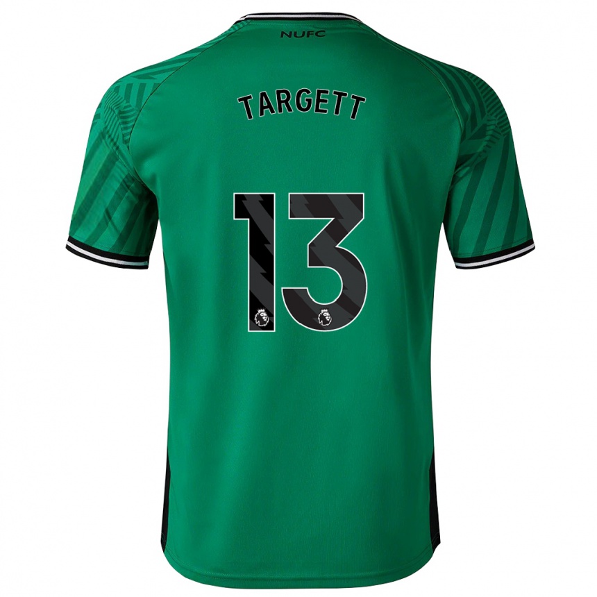 Femme Football Maillot Matt Targett #13 Vert Tenues Extérieur 2023/24 Canada