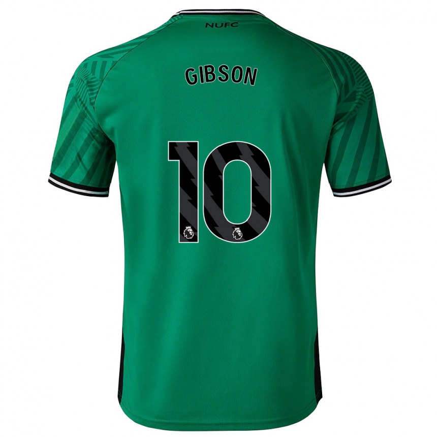 Women Football Georgia Gibson #10 Green Away Jersey 2023/24 T-Shirt Canada