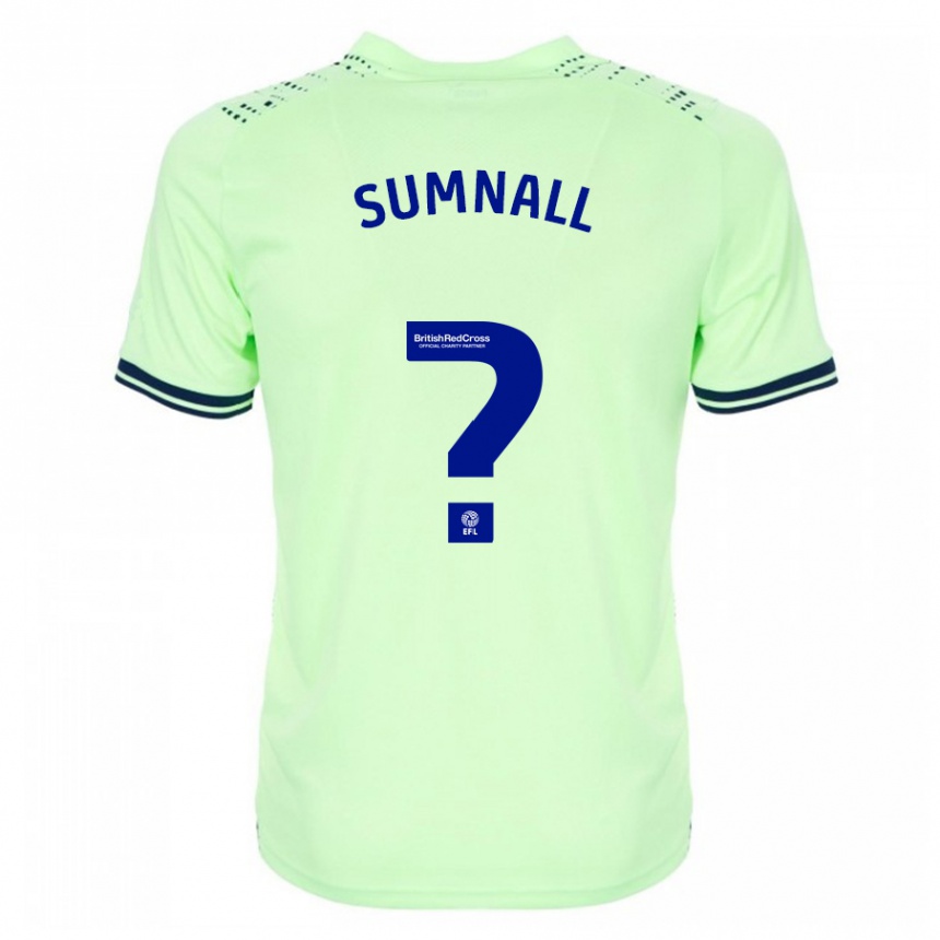 Women Football Jenson Sumnall #0 Navy Away Jersey 2023/24 T-Shirt Canada