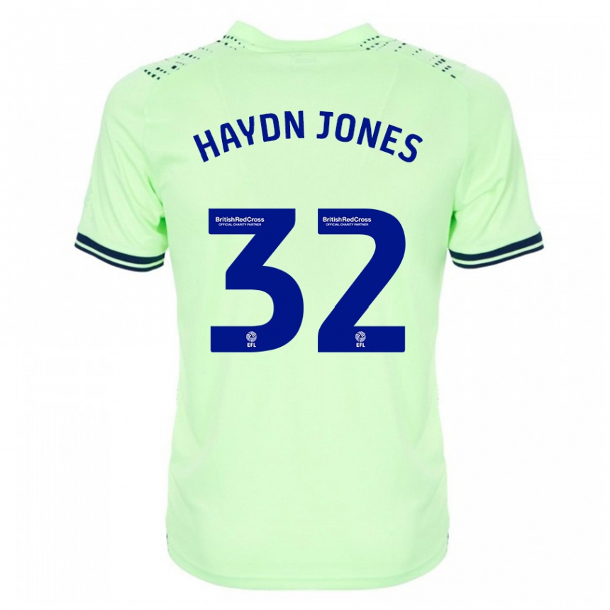 Women Football Mackenzie Haydn-Jones #32 Navy Away Jersey 2023/24 T-Shirt Canada