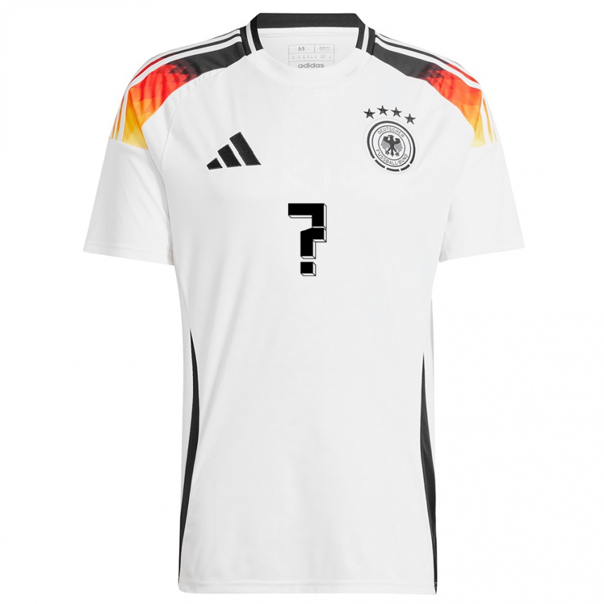 Kids Football Germany Your Name #0 White Home Jersey 24-26 T-Shirt Canada