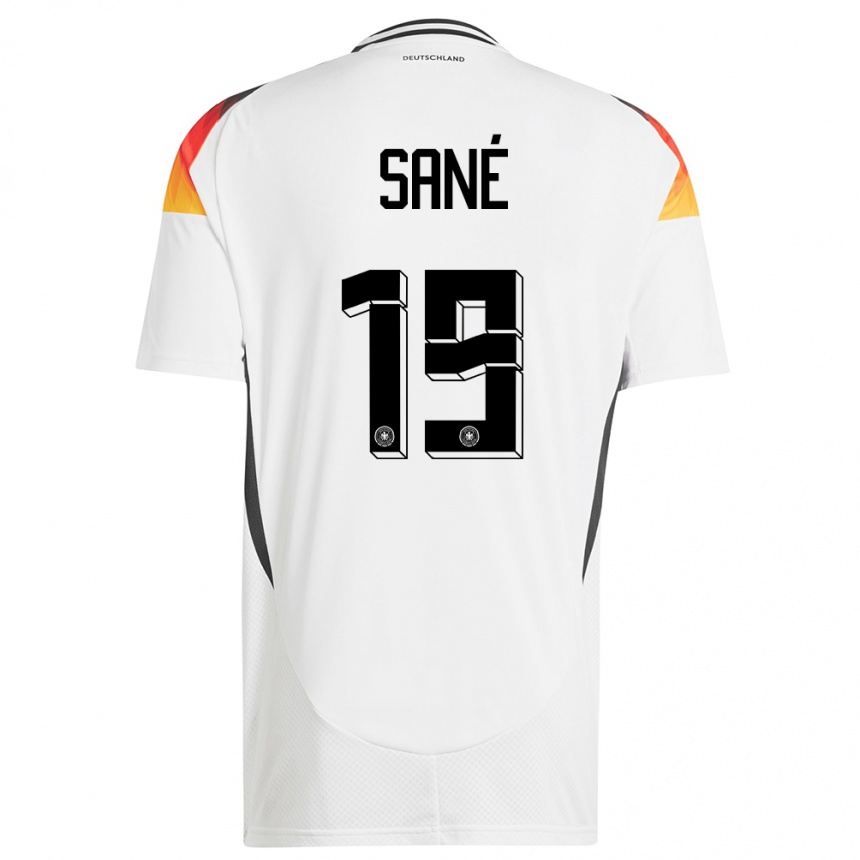 Kids Football Germany Leroy Sane #19 White Home Jersey 24-26 T-Shirt Canada