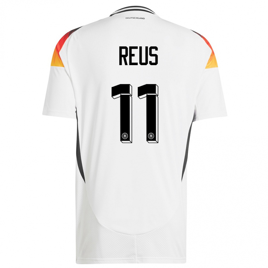 Kids Football Germany Marco Reus #11 White Home Jersey 24-26 T-Shirt Canada