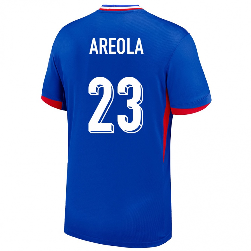 Kids Football France Alphonse Areola #23 Blue Home Jersey 24-26 T-Shirt Canada