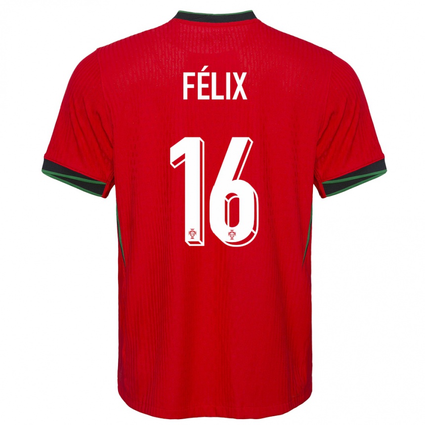 Kids Football Portugal Hugo Felix #16 Red Home Jersey 24-26 T-Shirt Canada