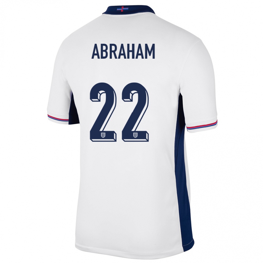 Kids Football England Tammy Abraham #22 White Home Jersey 24-26 T-Shirt Canada