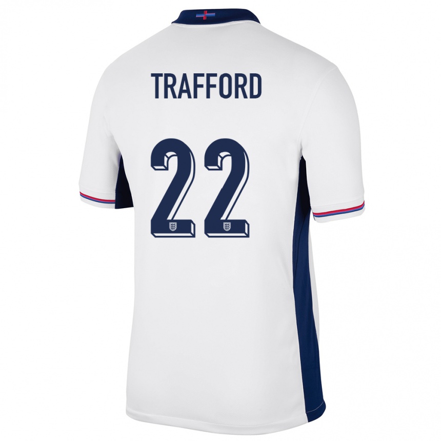 Kids Football England James Trafford #22 White Home Jersey 24-26 T-Shirt Canada